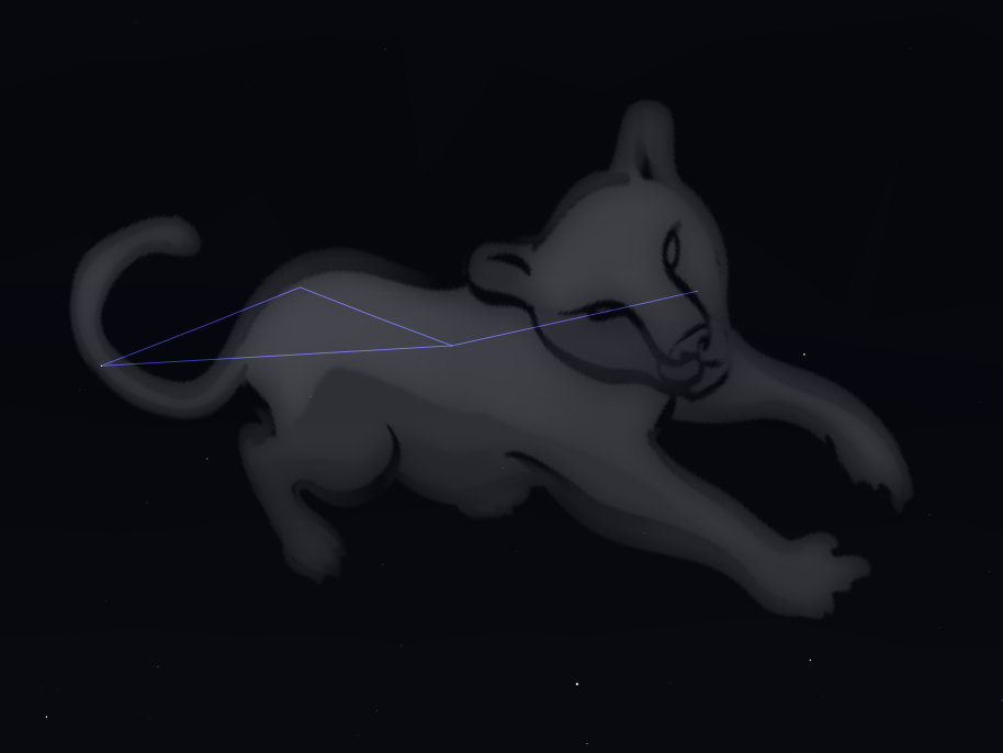 Constellation Leone Minore
