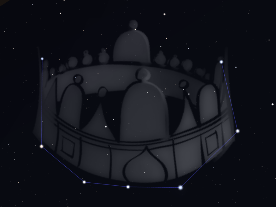 Costellazione Corona Boreale