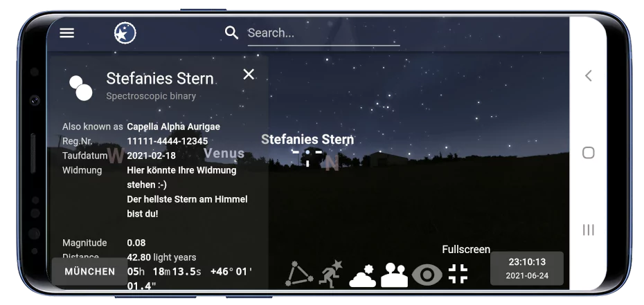 Registro stellare online