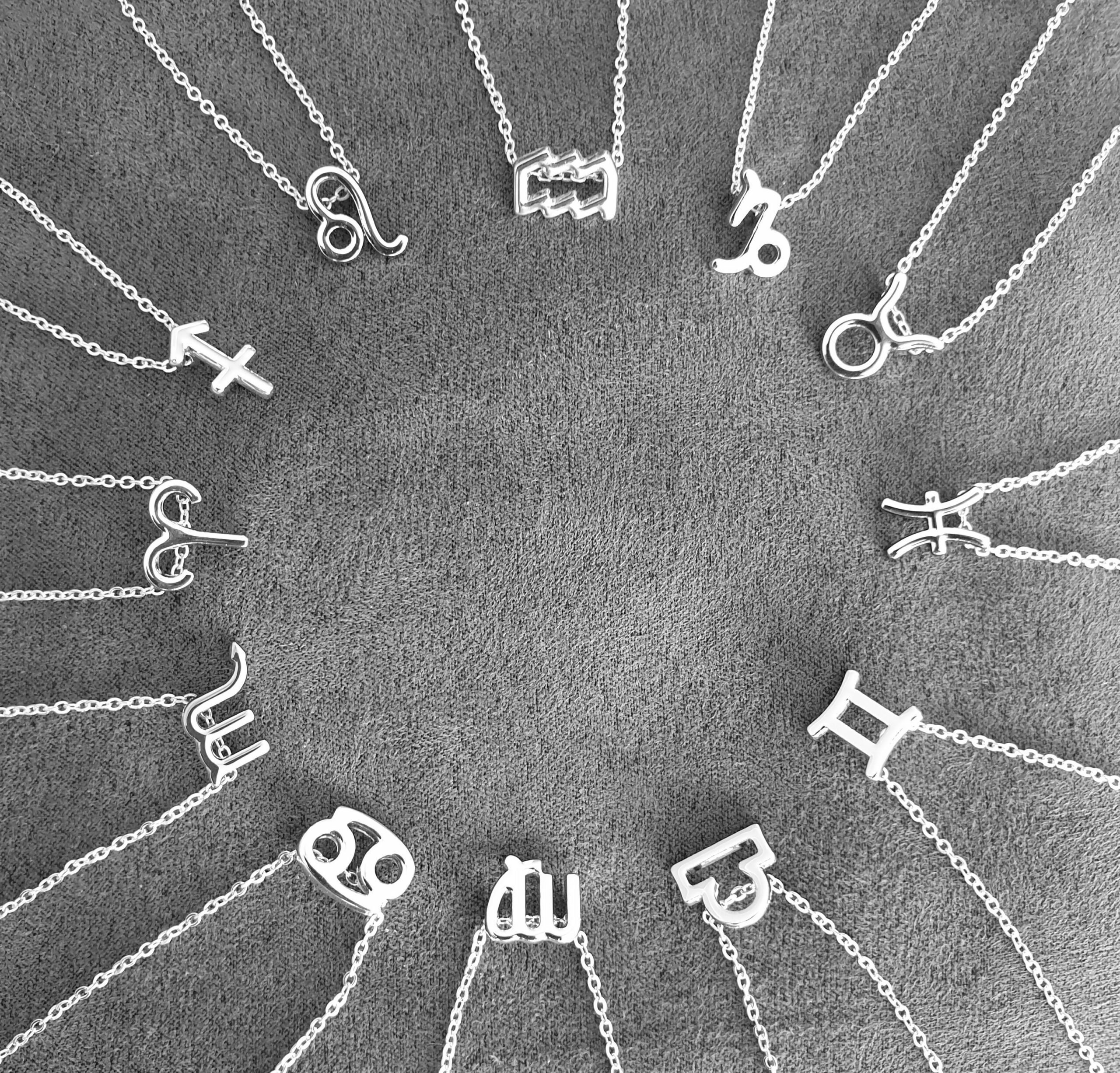 Collane con segni zodiacali argento