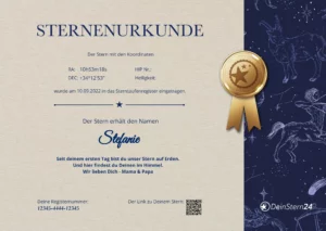 Certificato con sigillo