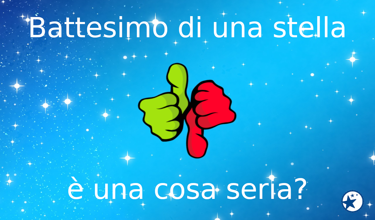 Battesimo di una stella serio